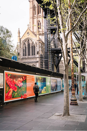 New City Square artwork goes above and beyond