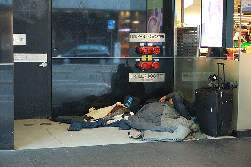 City of Melbourne homelessness strategy