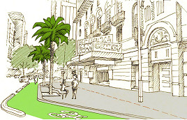 Residents unhappy about “unsightly” palm trees proposed for Exhibition St