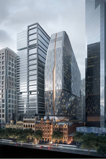 Collins St evocative lozenge