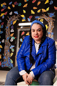 Birds and butterflies bring colour to Scott Alley