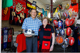 Farewell to Queen Victoria Market’s last remaining footy store