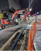 Water upgrades completed on Swanston St