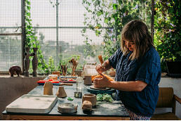 Old School: a contemporary celebration of women, craft, and tradition