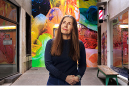 New Boot Camp artwork graces Scott Alley as the Metro Tunnel prepares to open