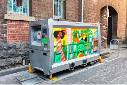Mini waste compactors prove a big win for Melbourne’s laneways