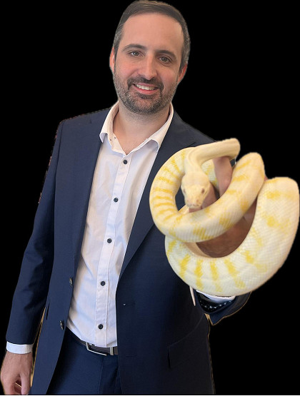Jarred Bingham: catching a different kind of snake