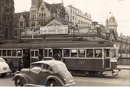 Reminders of wartime looms over Princes Bridge