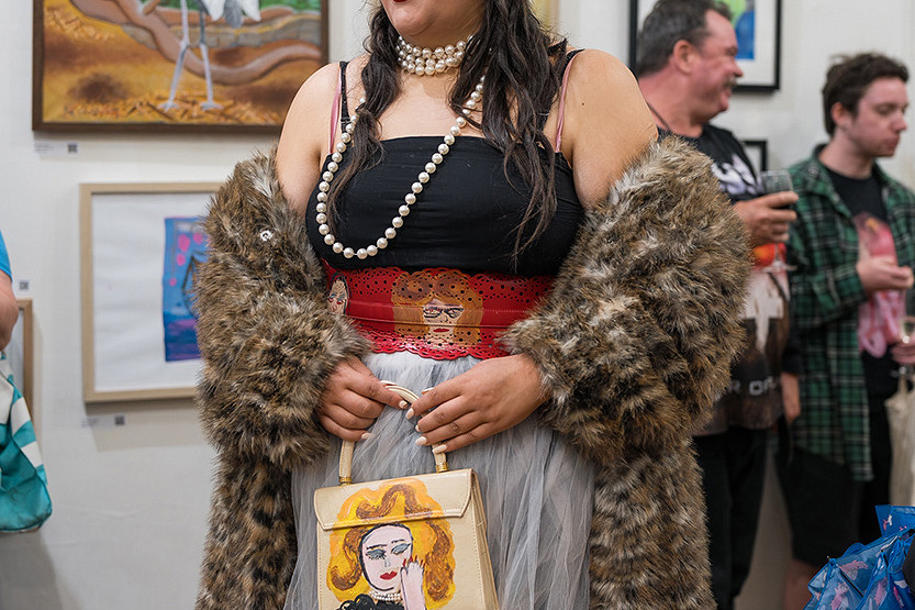 Artist’s bold new show lands at Donkey Wheel House