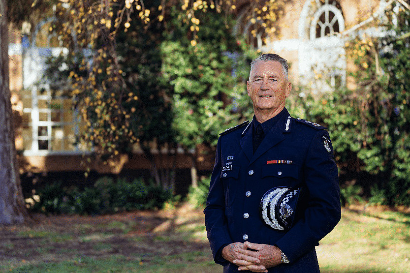 Chief Commissioner active in CBD arrest