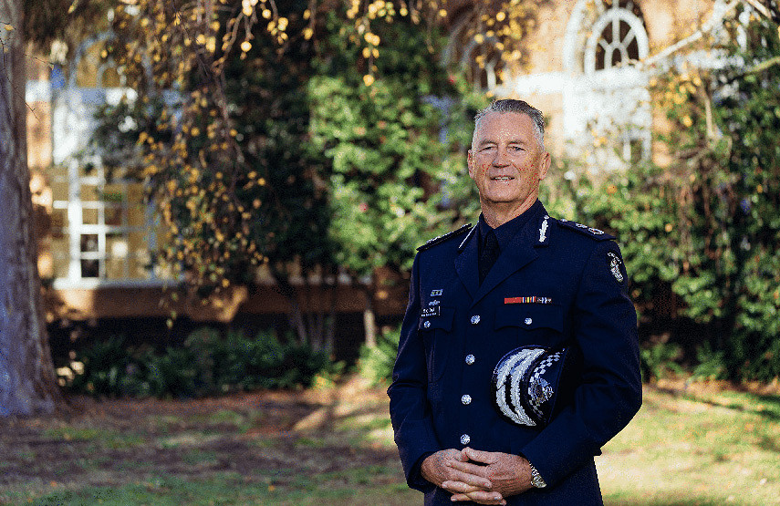 Chief Commissioner active in CBD arrest