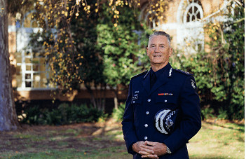 Chief Commissioner active in CBD arrest