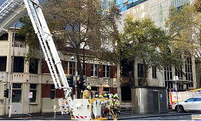 Fire engulfs abandoned club