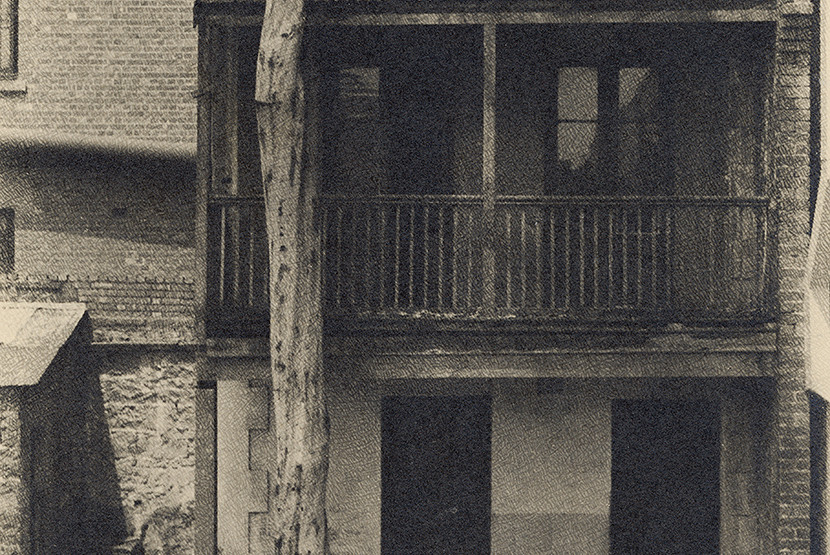 A remnant of the past tucked away in Franklin St