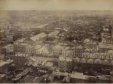 Behind the facades – Bourke St, 1875