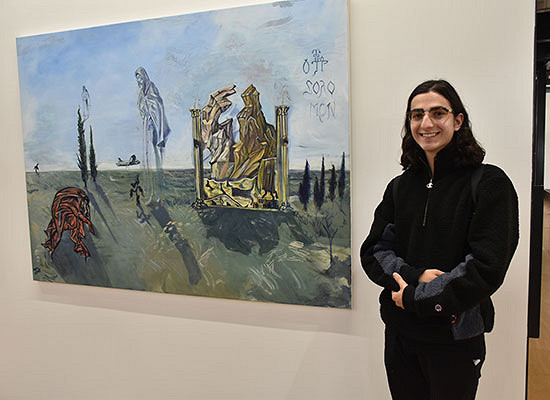 Artist makes his CBD debut
