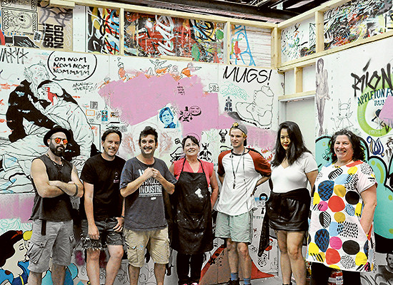 Blender finds new lane for street art
