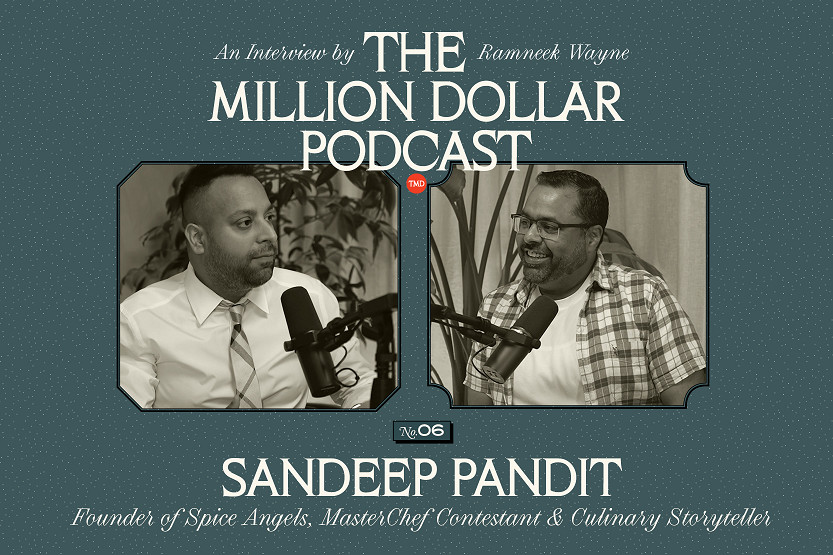 The Million Dollar Podcast interviews Sandeep Pandit