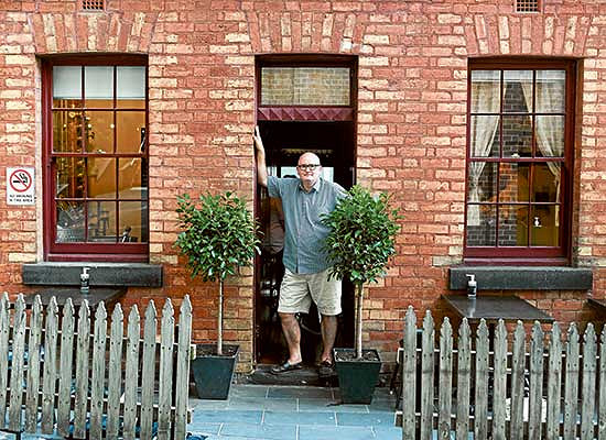 Former local reunites with his old home