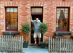 Former local reunites with his old home