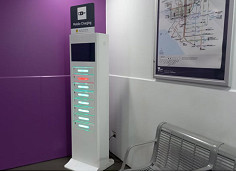 Free phone chargers at CBD stations