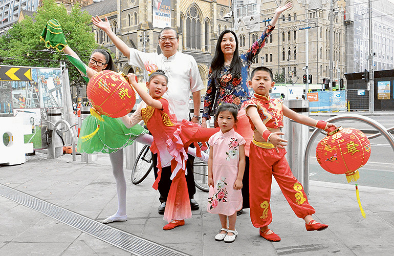 Culture, colour and family for CNY