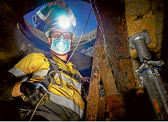 Powering on underneath the city