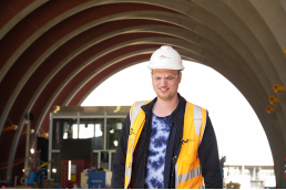 Dream comes true for Metro Tunnel HQ milestone visitor