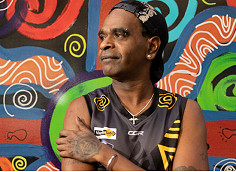 Aboriginal man wins top prize for artwork depicting identity and sexuality