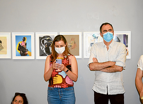 Portraits of a fictional artist