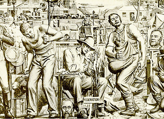 Napier Waller – a great public artist