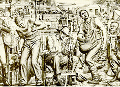 Napier Waller – a great public artist