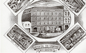 Bourke St at the turn of the 20th century