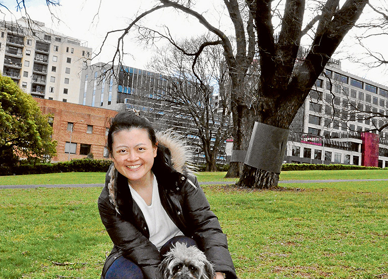 Dog-sitting in the CBD