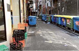Laneways are not all green