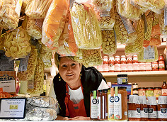 Al dente at the market