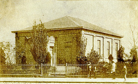 Independent Chapel Collins Street 1860