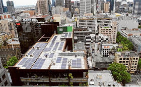 Solar power in the city
