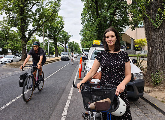 New bike lanes for Royal Parade and Flemington Rd