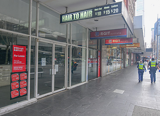 Vacant shopfronts revived in the CBD