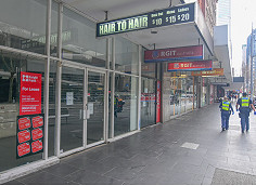 Vacant shopfronts revived in the CBD