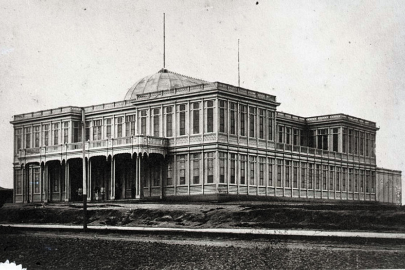 The first Exhibition Building