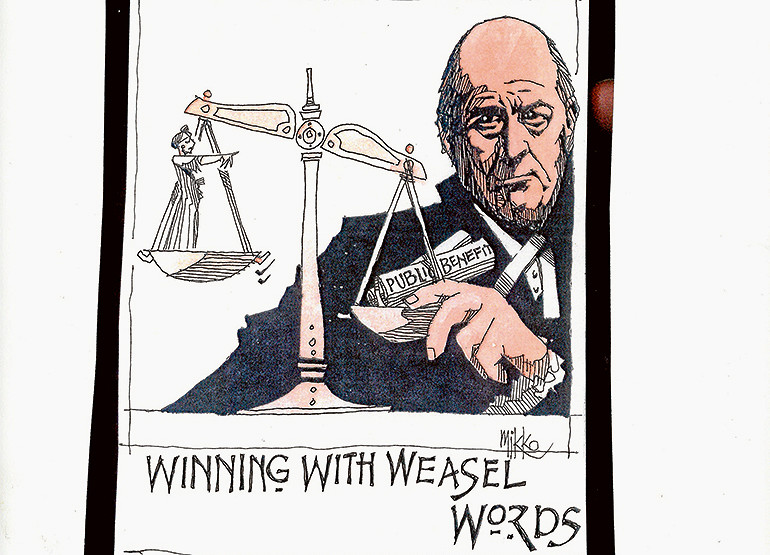 Developers take all benefits