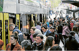 City divided on free trams extension