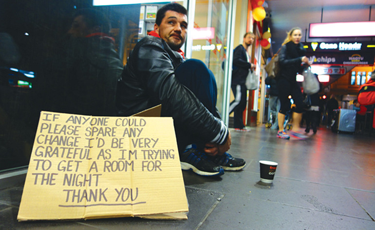 24/7 support for the homeless