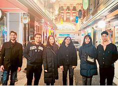 International students reach out to residents
