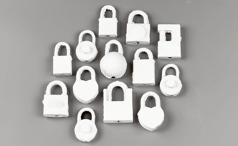 Love-locks become art