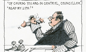 Where is the real power at Town Hall?