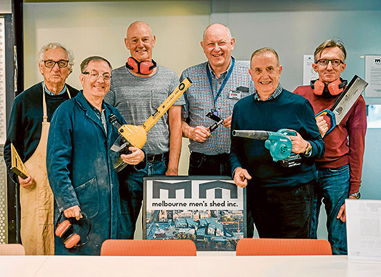 Melbourne Men’s Shed is back!