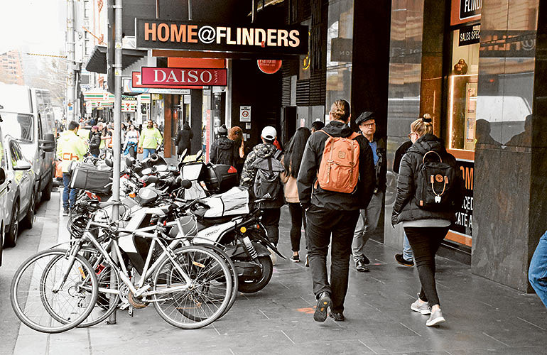 Council crackdown on motorbike parking